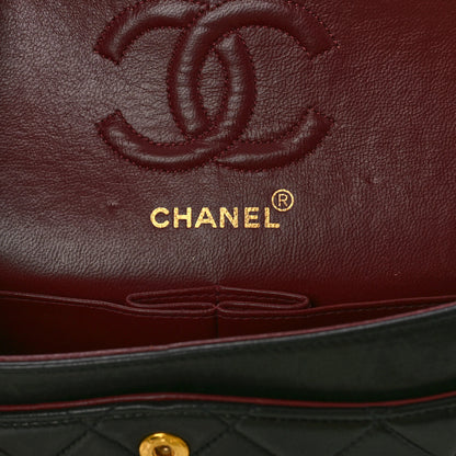 Chanel Lambskin Quilted Small Double Flap Black 6 of 13
