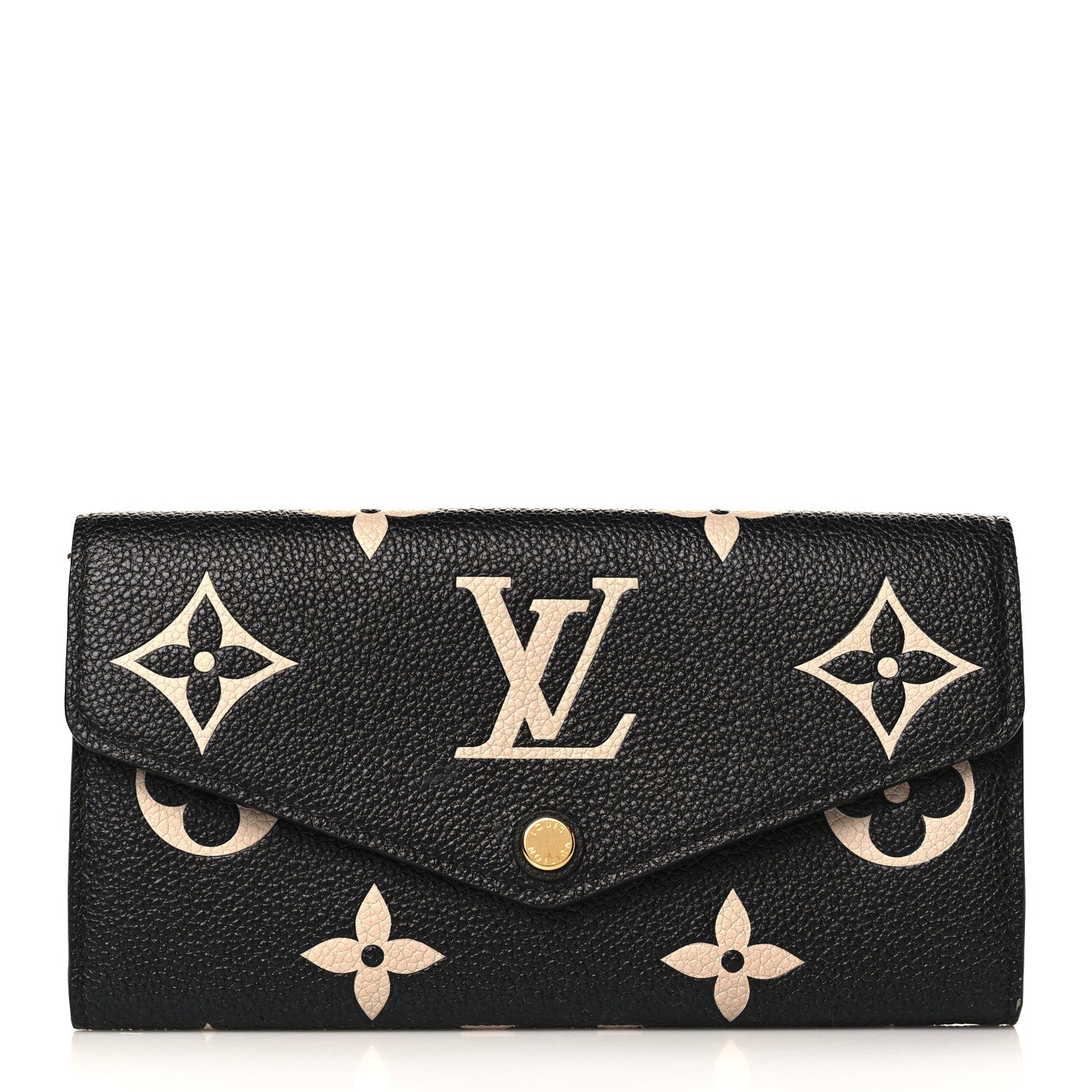 Louis Vuitton Monogram Empreinte Giant Sarah Wallet 1 of 6
