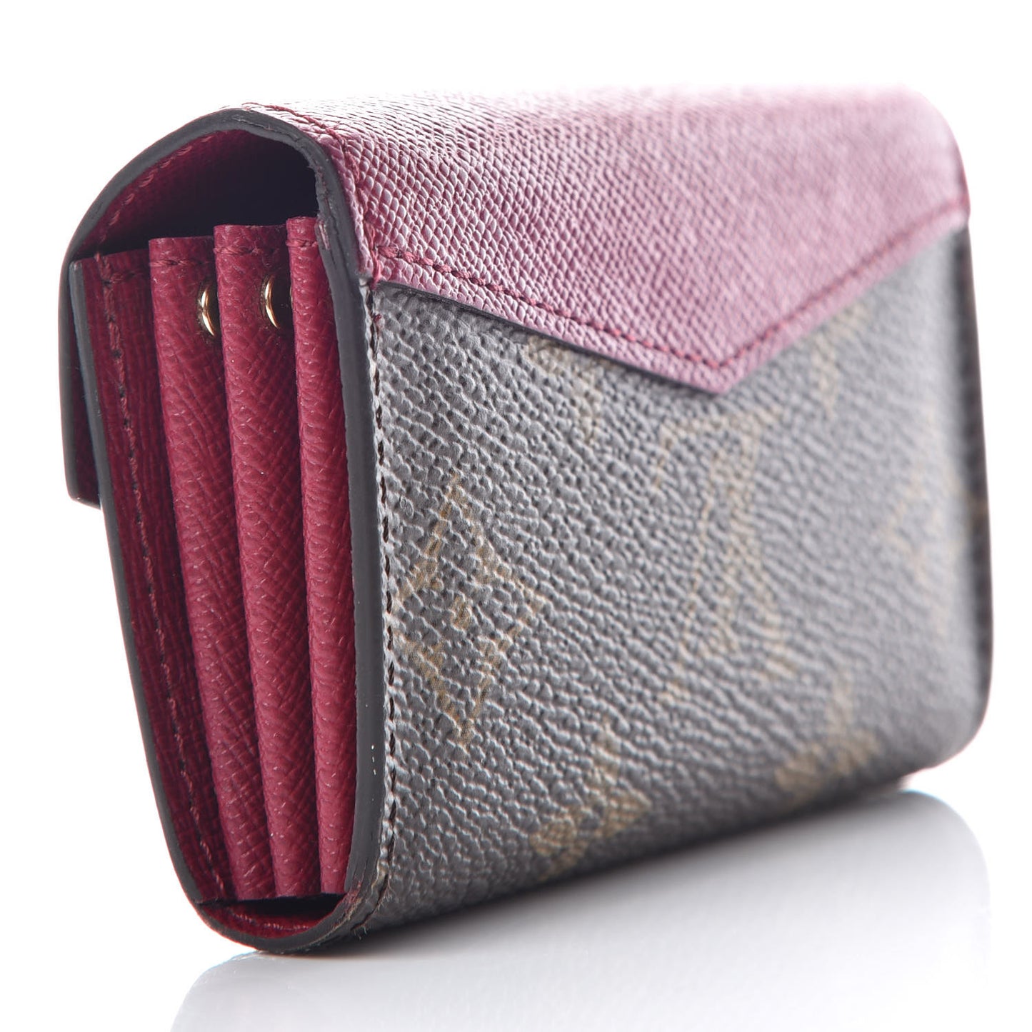 Monogram Sarah Multicartes Fuchsia