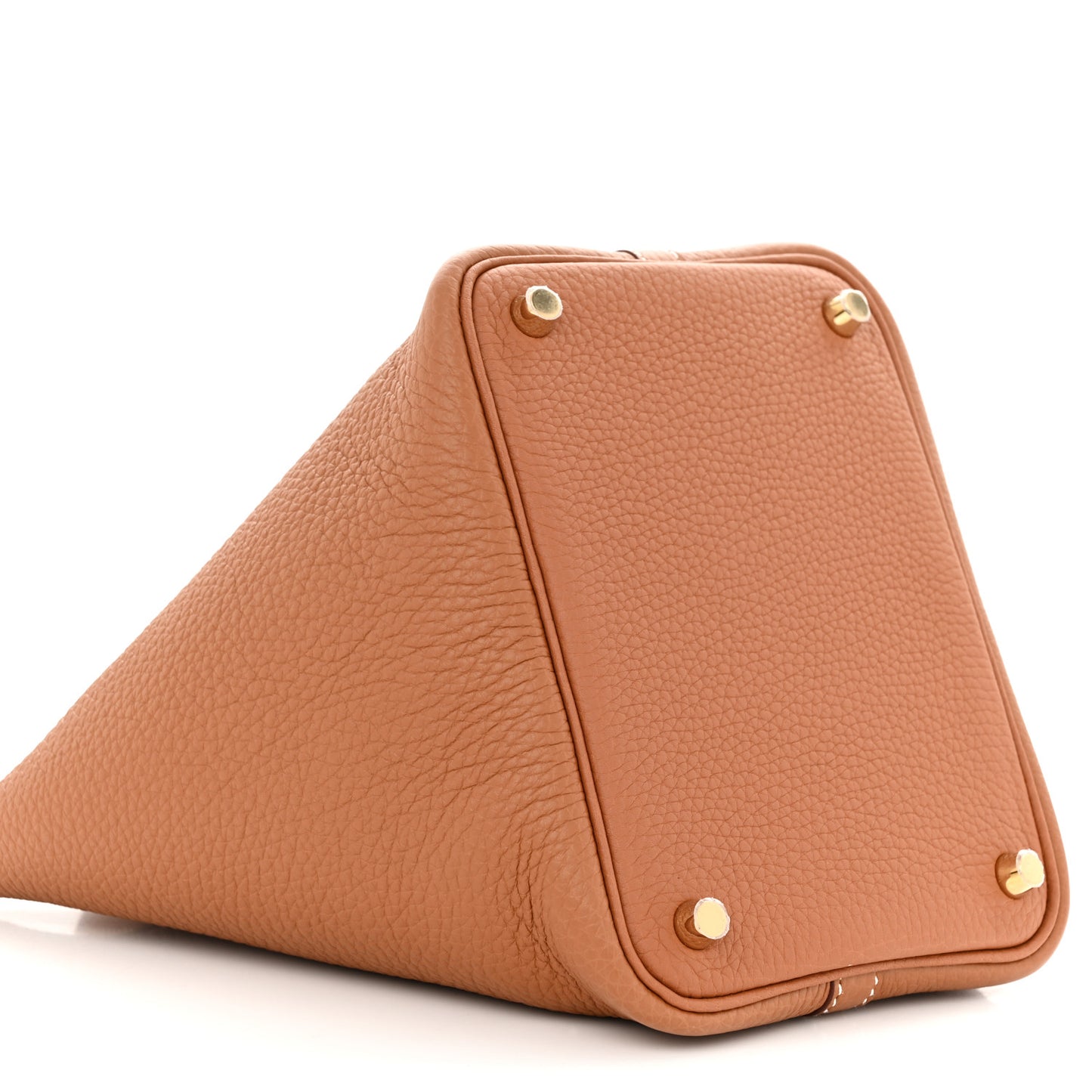 Taurillon Clemence Picotin Lock 18 PM Gold