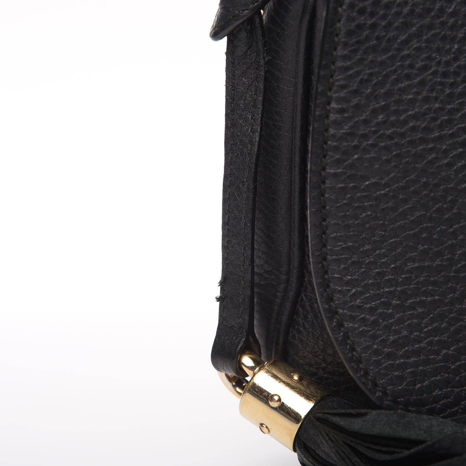 Gucci Pebbled Calfskin Medium Soho Flap Crossbody Black 11 of 11