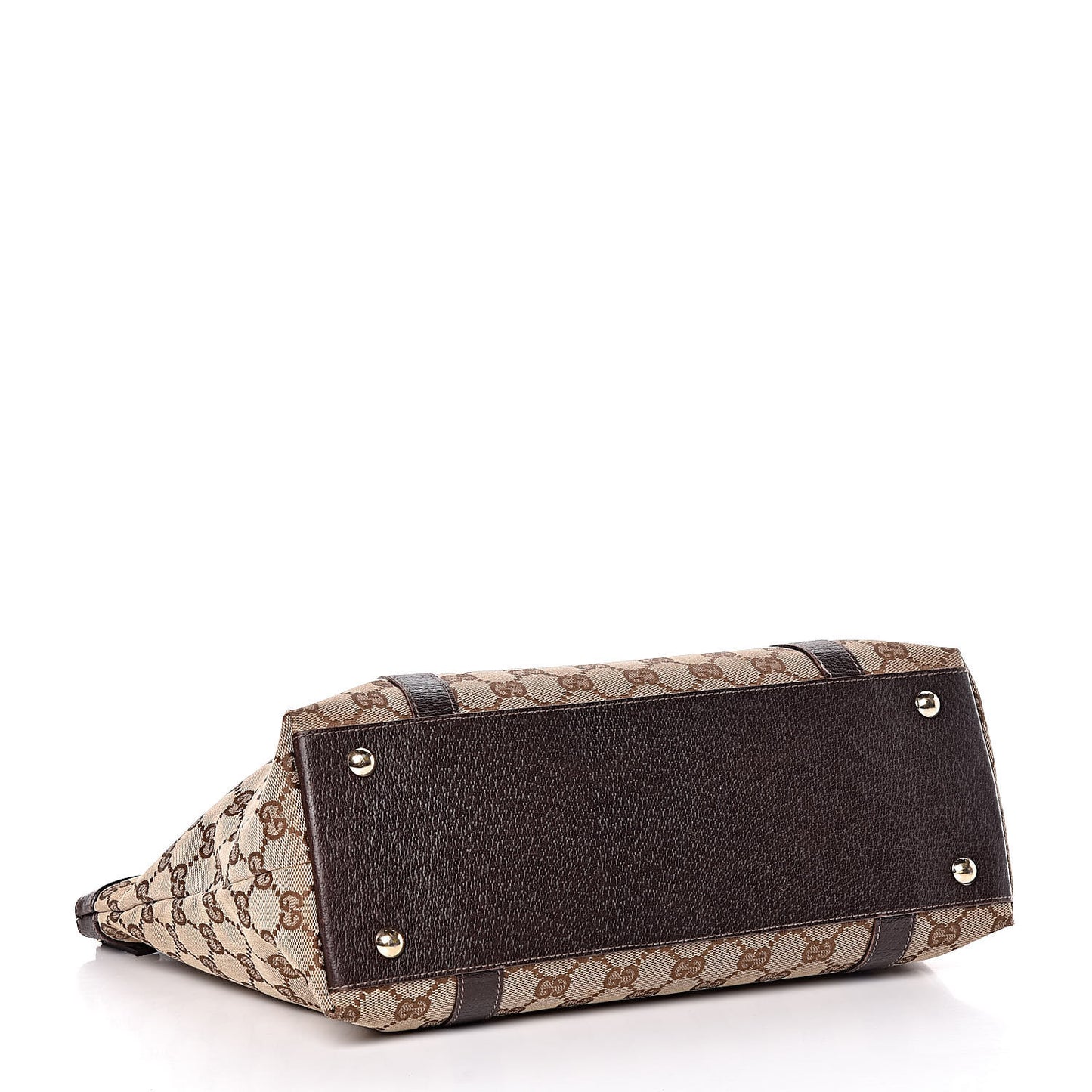 Monogram Medium Abbey Tote Brown