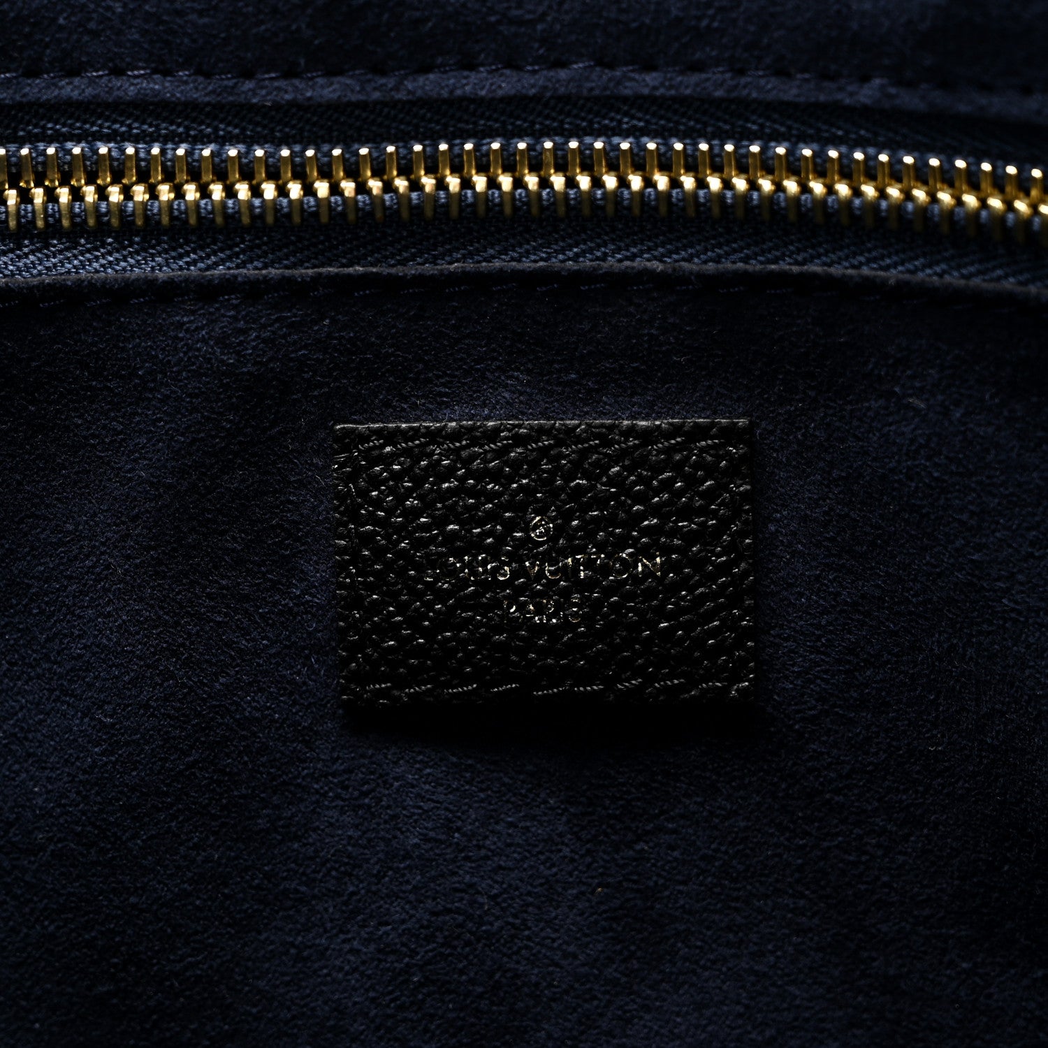 Louis Vuitton Empreinte Monogram Giant Neverfull MM Black 6 of 10