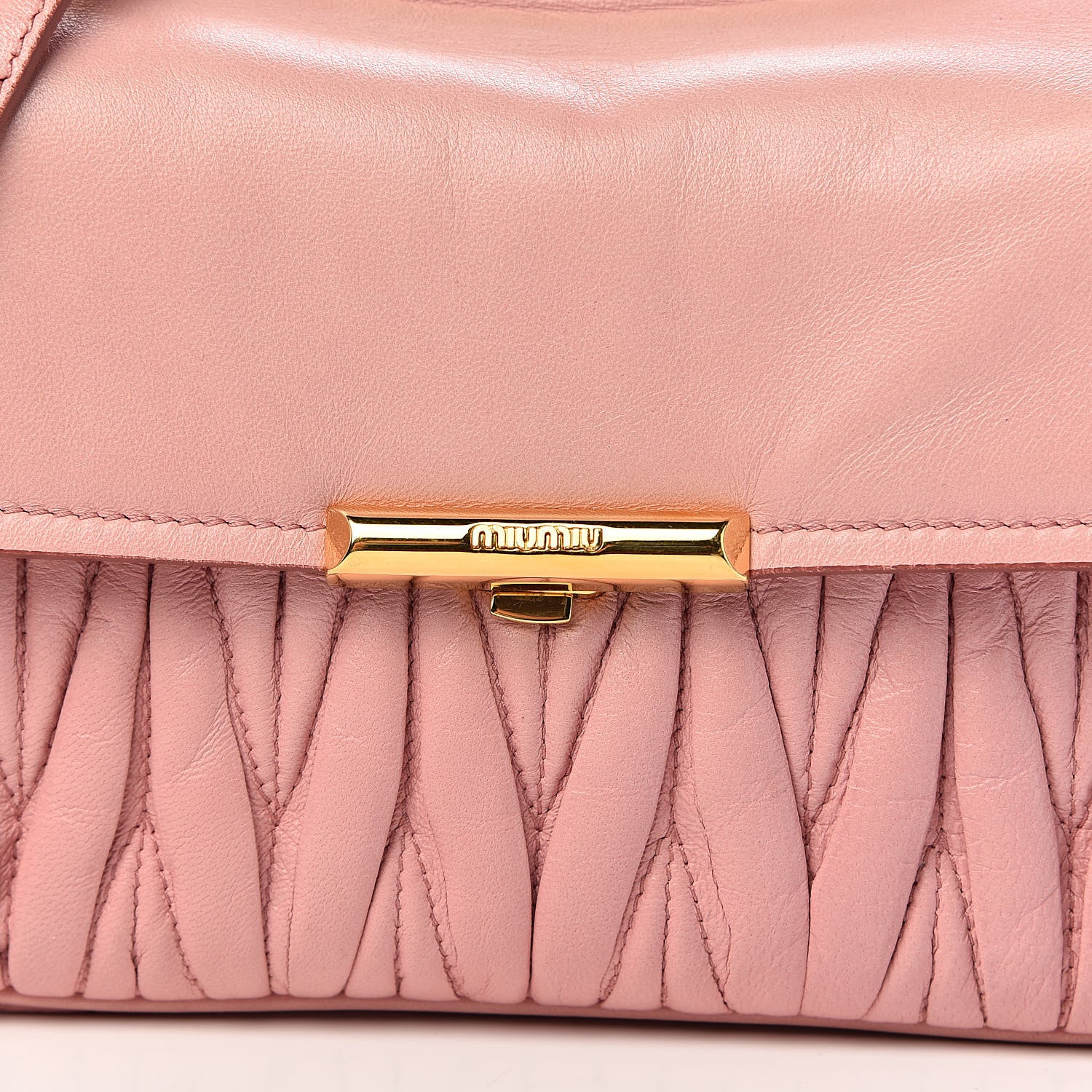 Miu Miu Nappa Matelasse Frame Bag Orchid Pink 14 of 14