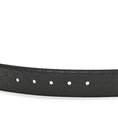 Gucci Soft Microguccissima Margaux Calfskin Belt 90 36 Testa di Moro 4 of 5