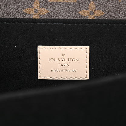 Louis Vuitton Monogram Braided Pochette Metis Creme Beige 6 of 9