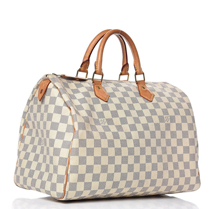Louis Vuitton Damier Azur Speedy 35 3 of 24