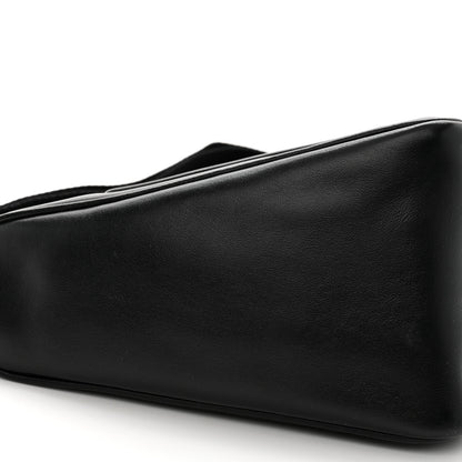 Prada Grace Lux Triangle Shoulder Bag Black 9 of 10
