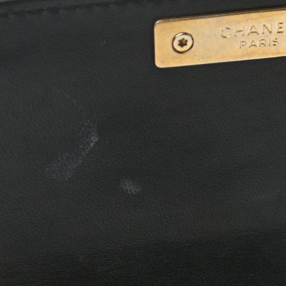 Chanel Lambskin Quilted CC Chic Flap Card Holder Black Gold 12 of 22
