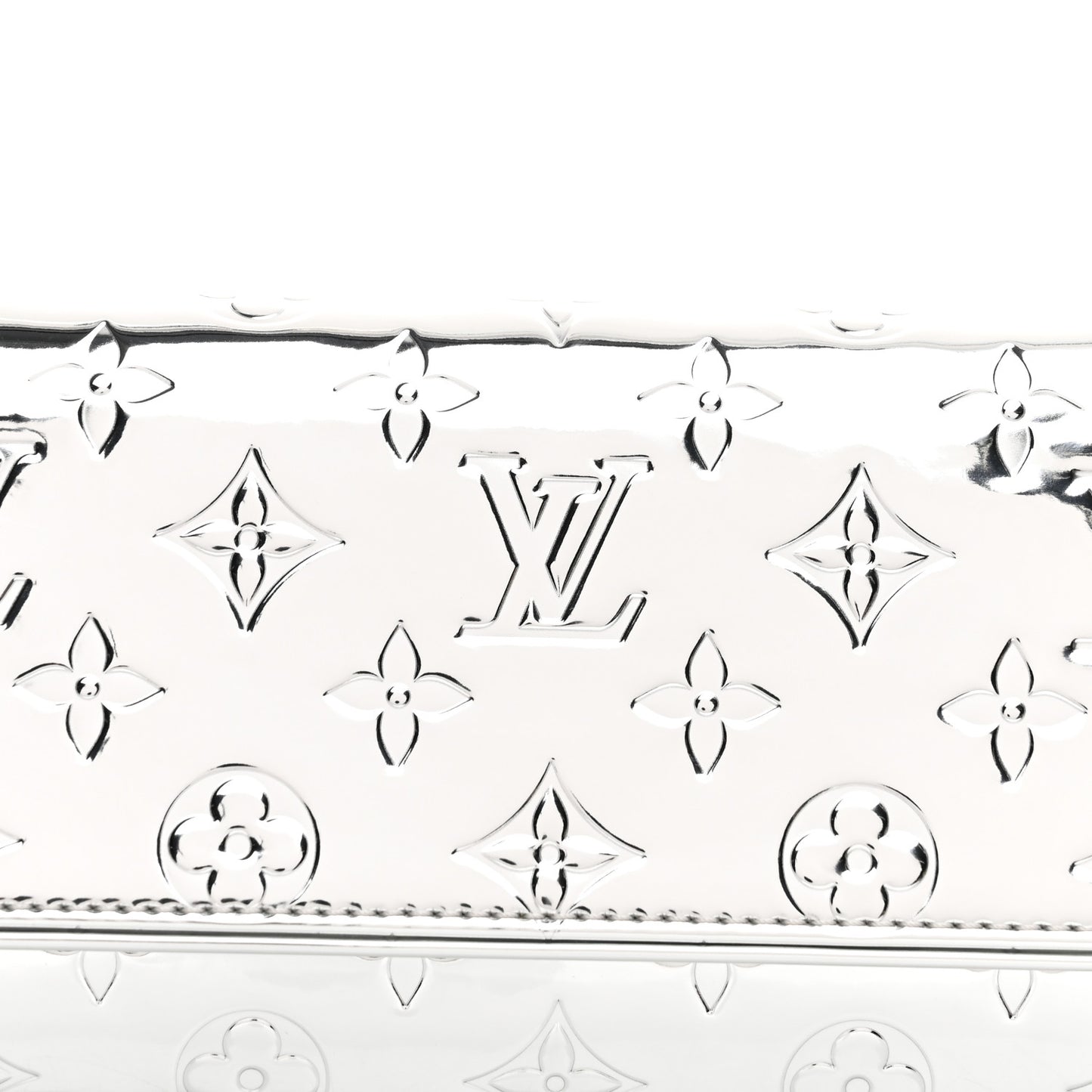 Monogram Miroir Pochette Twin Silver