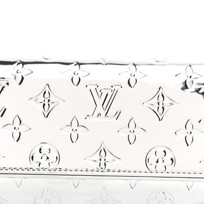 Louis Vuitton Monogram Miroir Pochette Twin Silver 7 of 9
