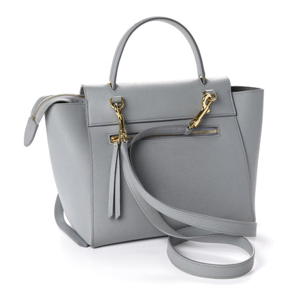 Celine Grained Calfskin Micro Belt Bag Cloud 3 of 12