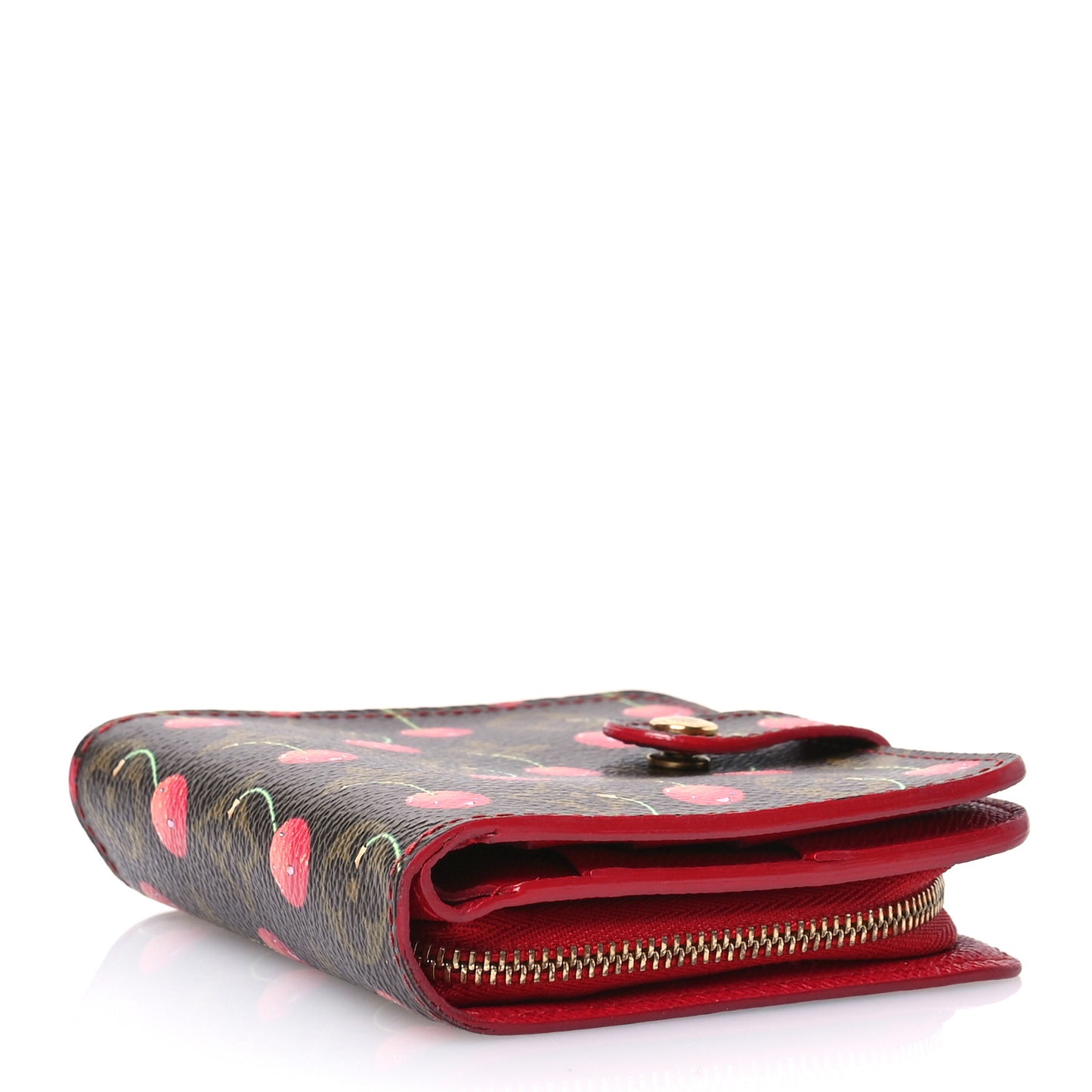 Monogram Cerises Compact Zippe Wallet