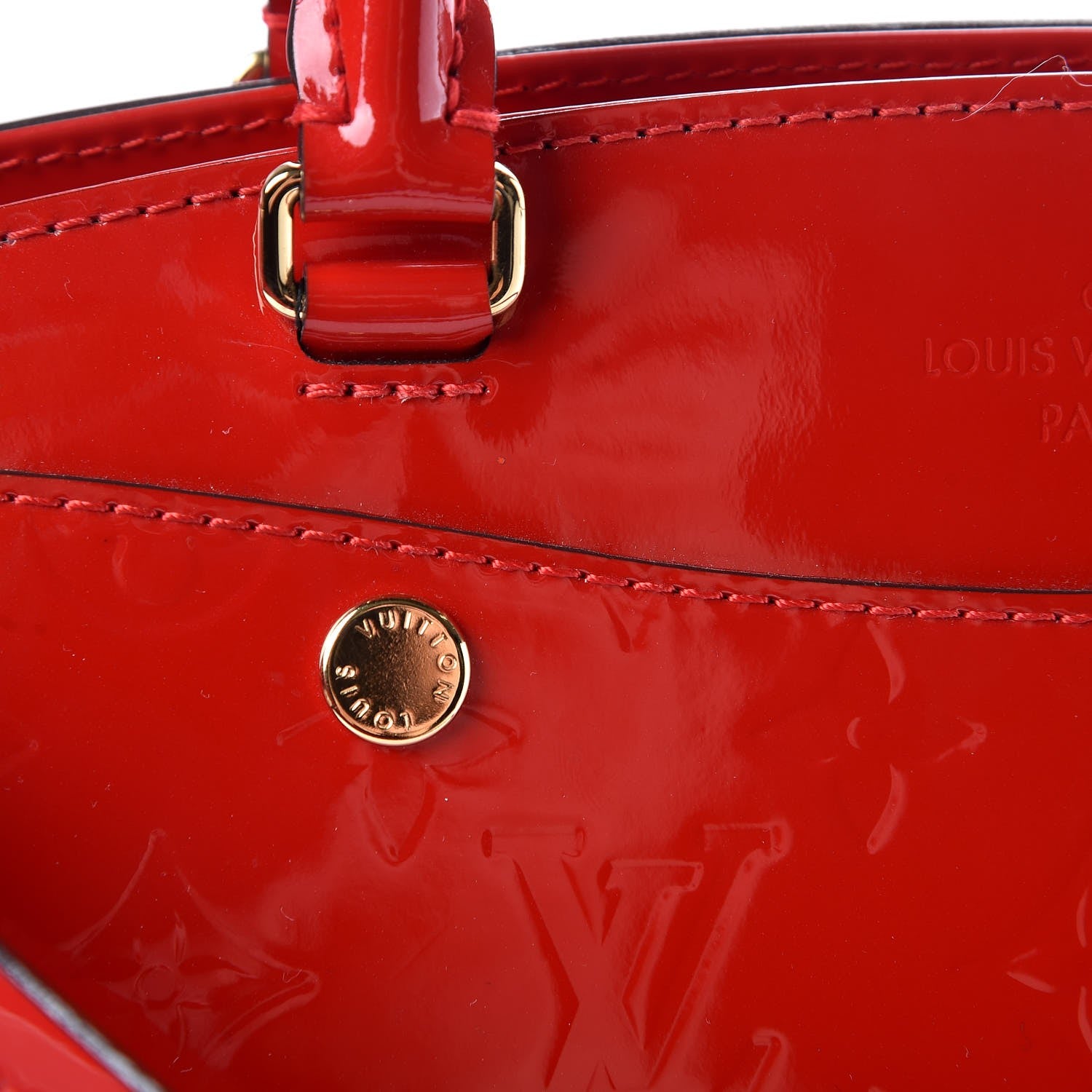 Louis Vuitton Vernis Brea MM NM Cherry 10 of 11