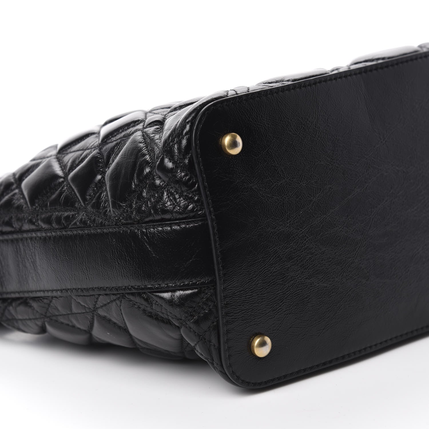 Chanel Glazed Calfskin Quilted State Of The Art Hobo Black 6 of 12