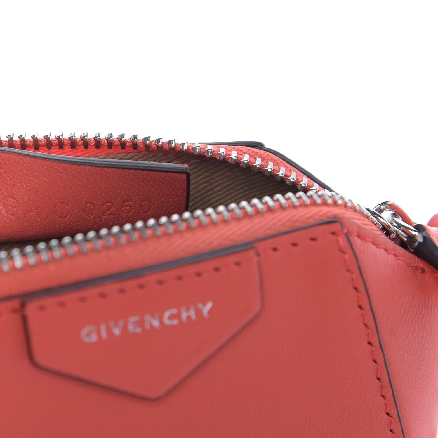 Givenchy Lambskin Baby Antigona Coral 9 of 10