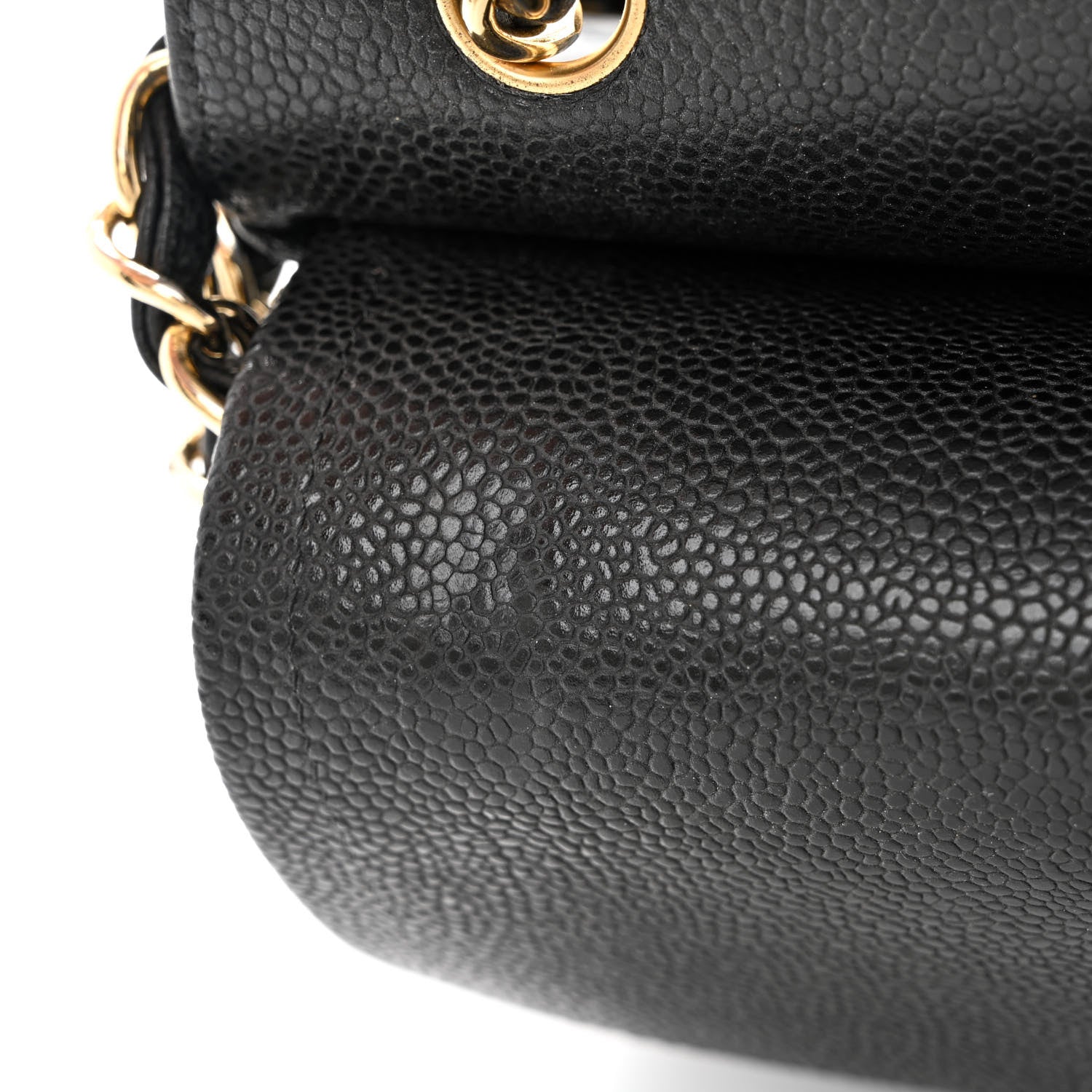 Chanel Caviar Quilted Jumbo Double Flap Black 15 of 19