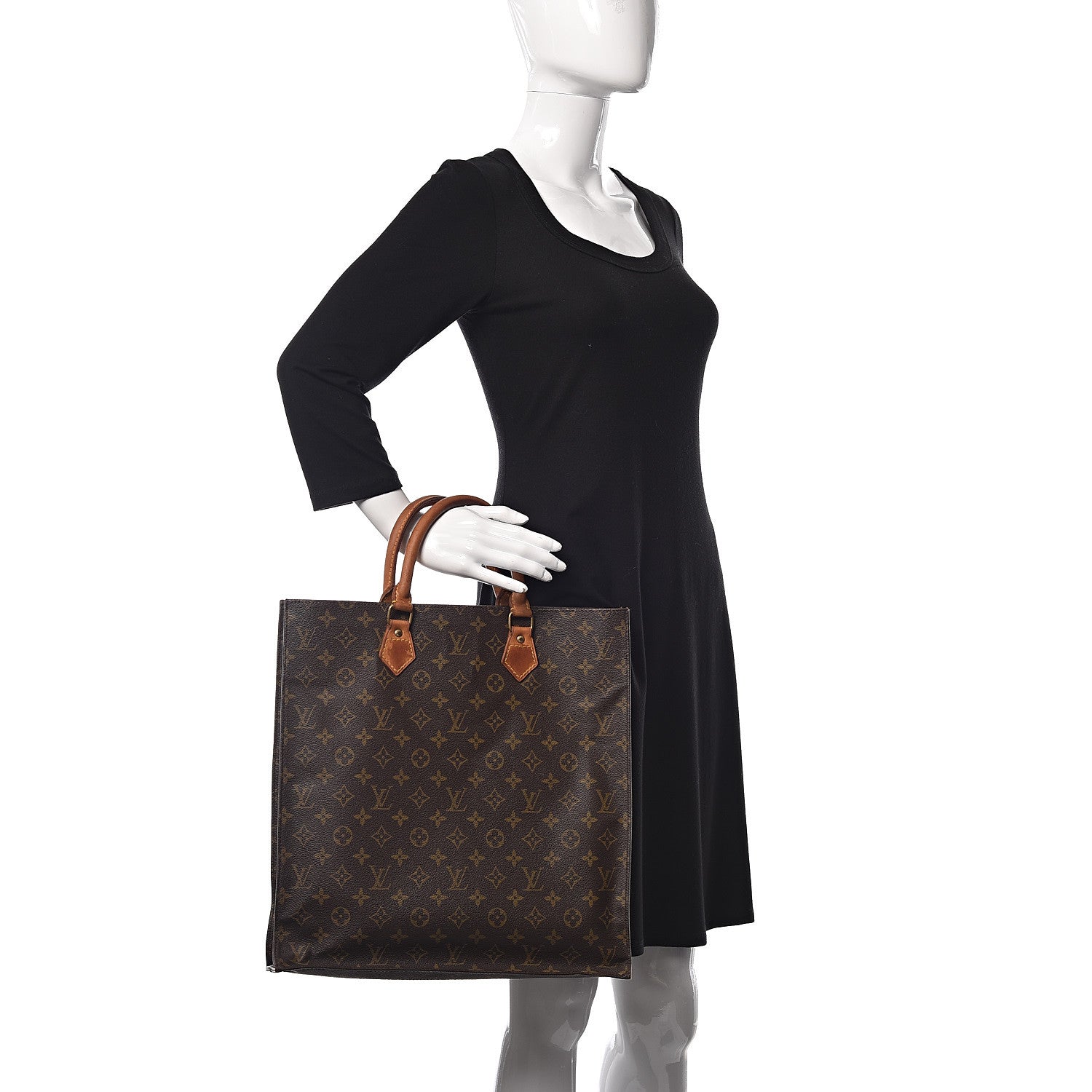 Louis Vuitton Monogram Sac Plat 2 of 30