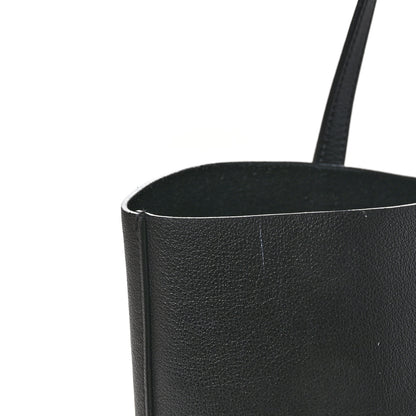 Saint Laurent Calfskin North-South Shopping Tote Black 12 of 13