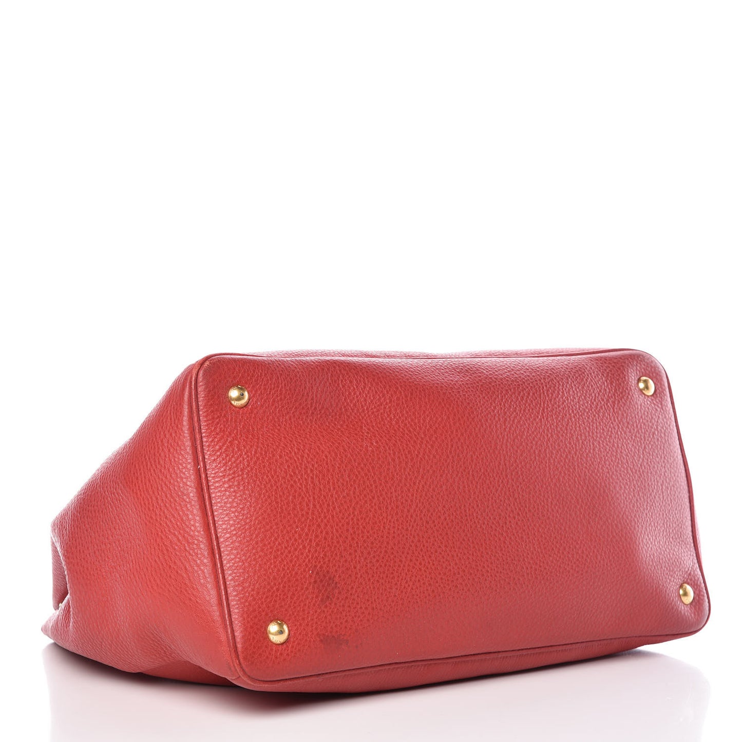 Vitello Daino Tote Rosso