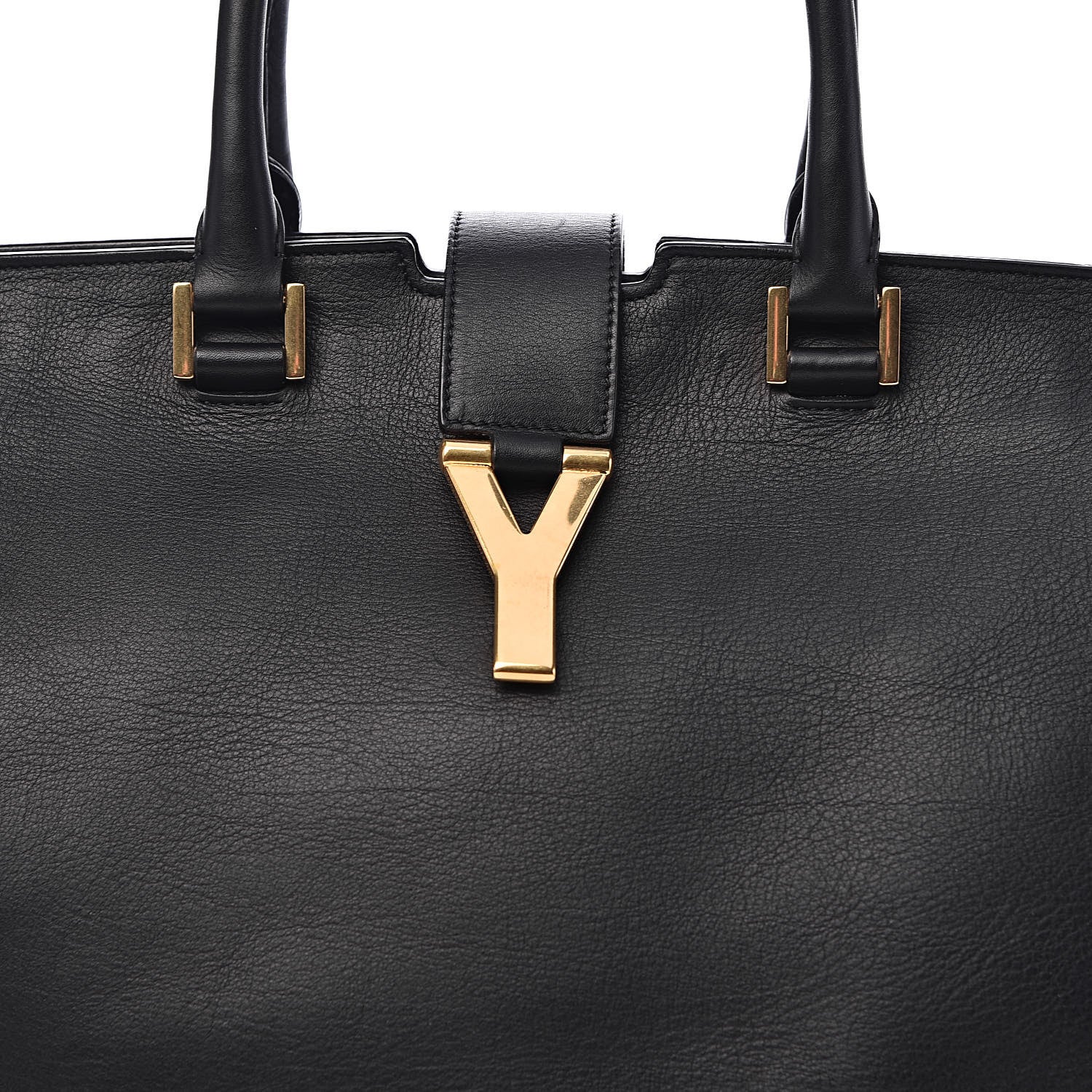 Saint Laurent Calfskin Medium Classic Y Cabas Black 11 of 11