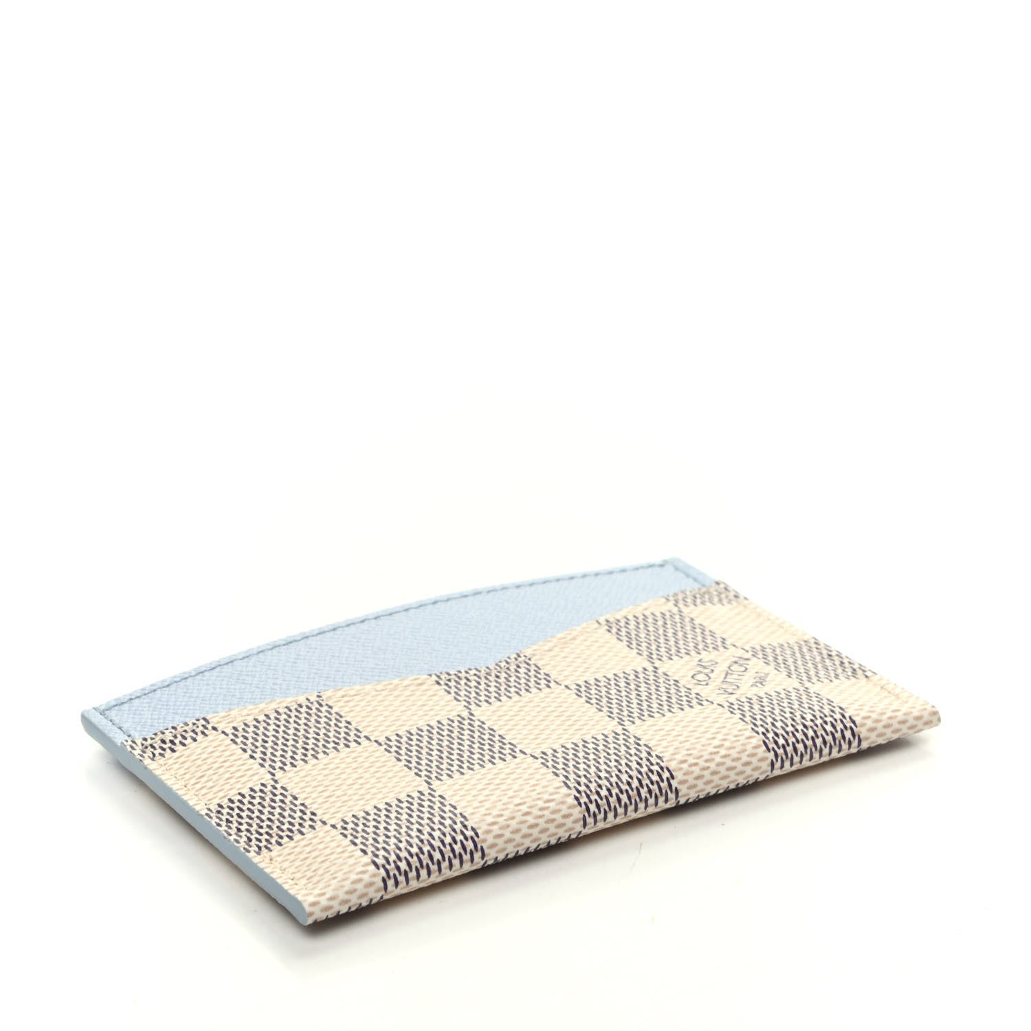 Louis Vuitton Damier Azur Daily Card Holder Olympe Blue 4 of 7