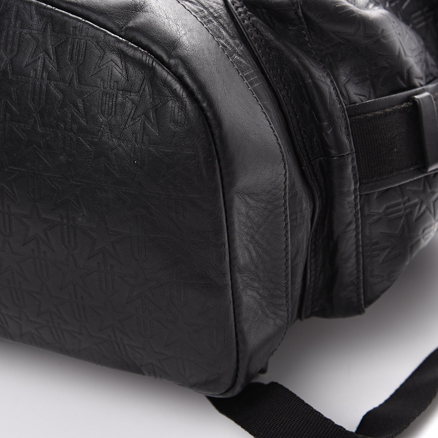 Givenchy Calfskin Star Embossed Obsedia Backpack Black 8 of 11