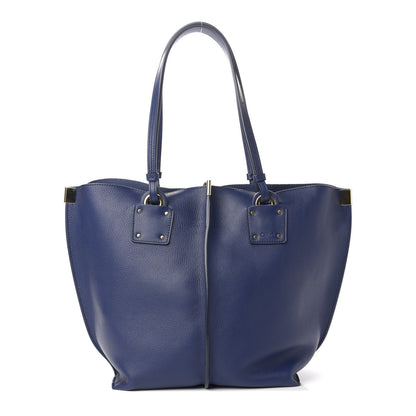 Chloe Smooth Calfskin Medium Vick Tote Captive Blue 11 of 11