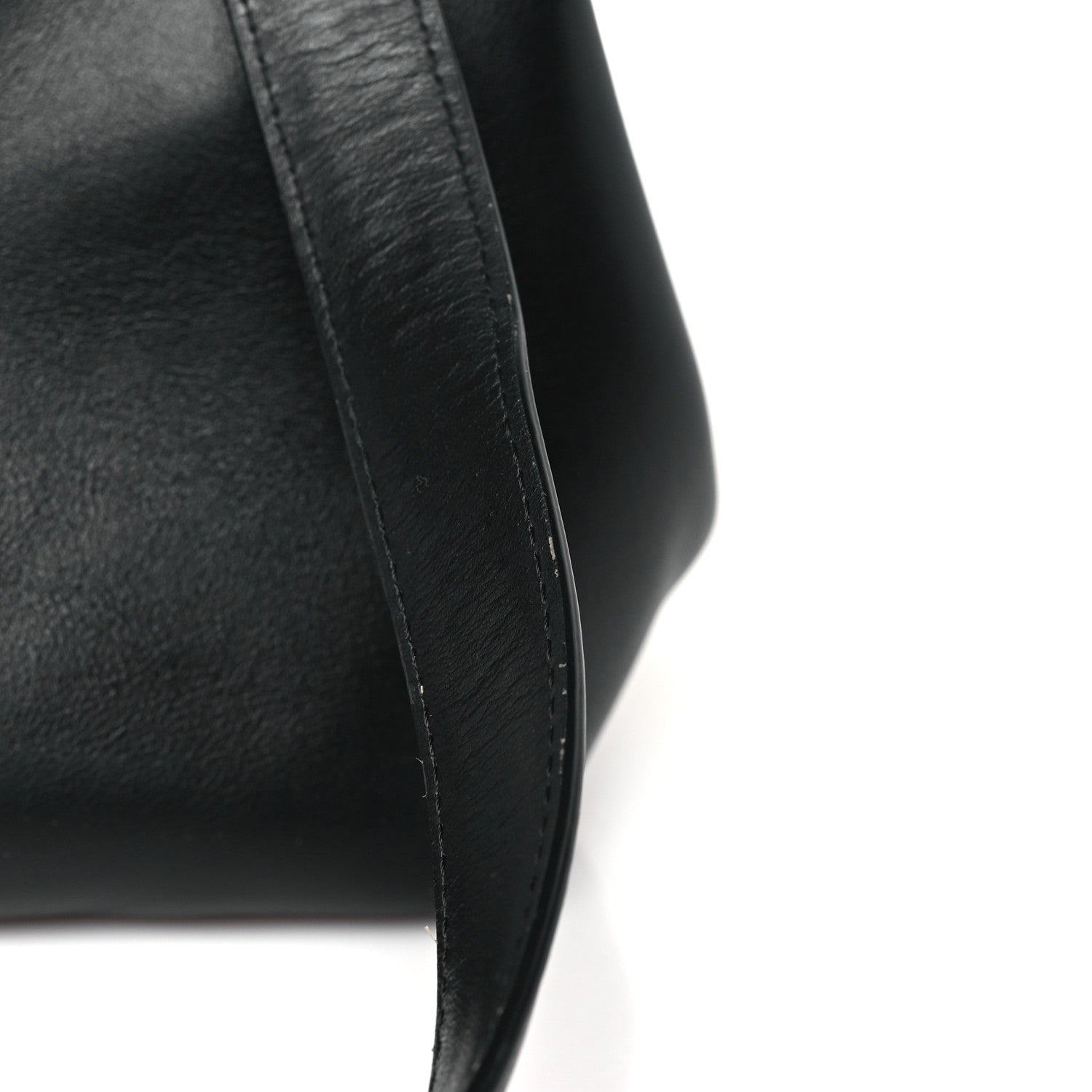 Mansur Gavriel Smooth Calfskin M Frame Bag Black Flamma 11 of 11