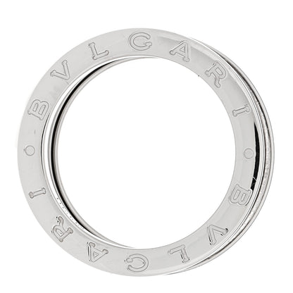 Bulgari 18K White Gold B.Zero1 Two-Band Ring 54 6.75 4 of 8