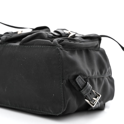 Prada Nylon Vela Mini Crossbody Backpack Black 10 of 14