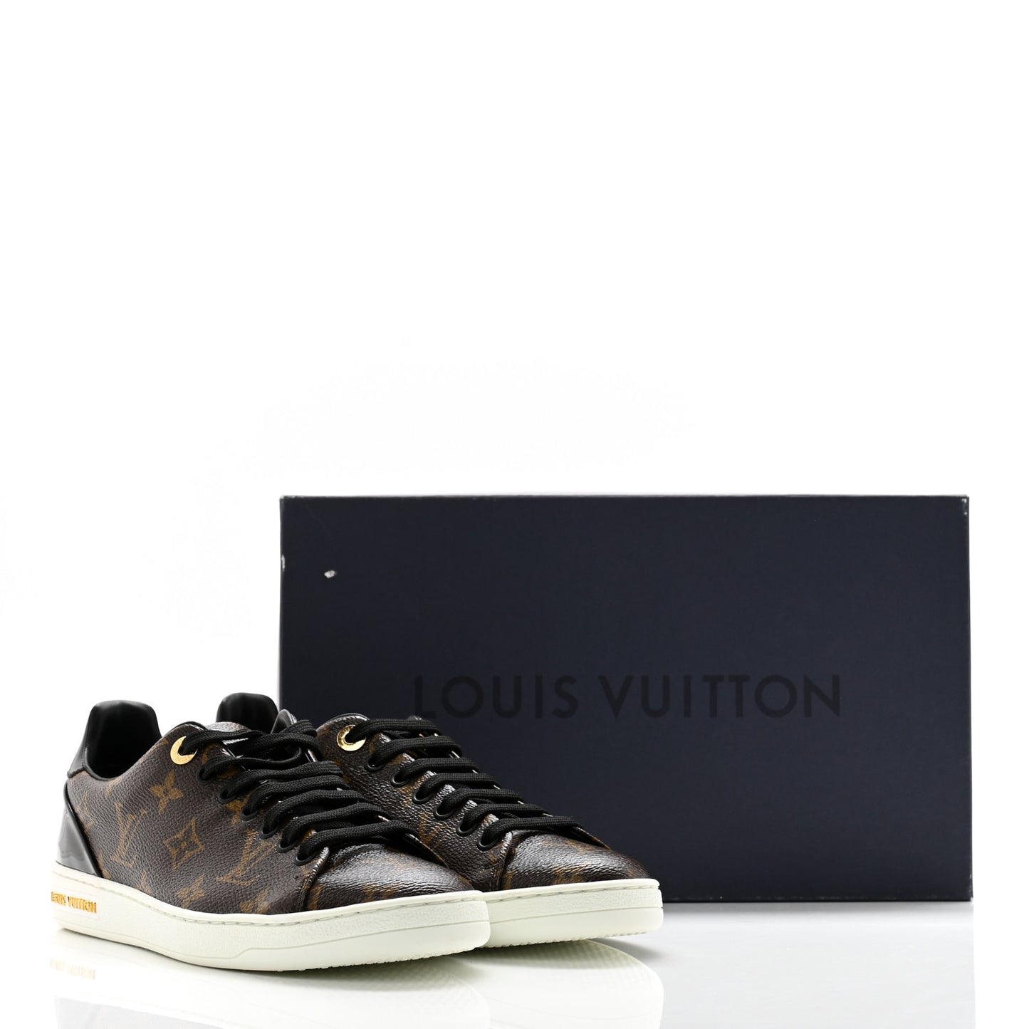 Patent Monogram Frontrow Sneakers 36.5