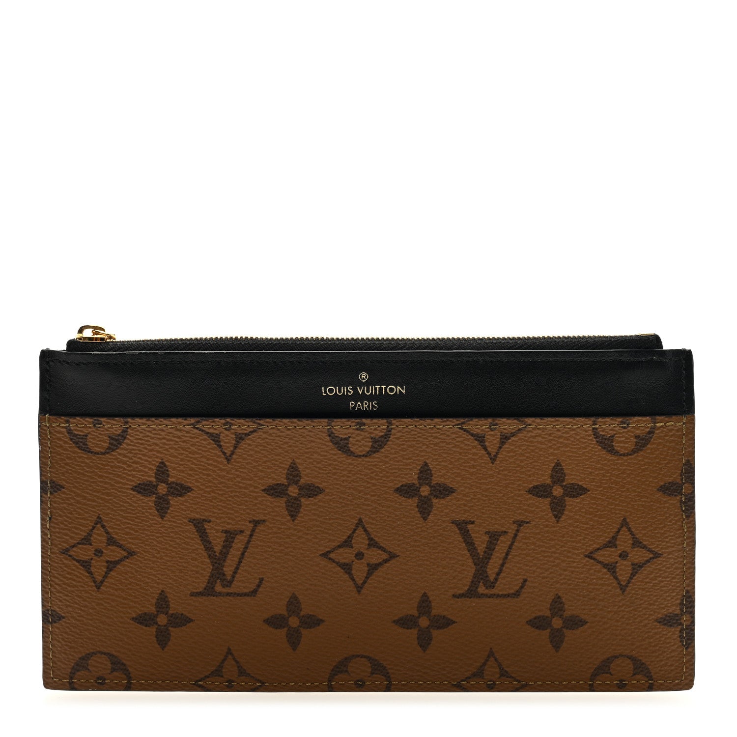 Louis Vuitton Reverse Monogram Slim Purse 1 of 6