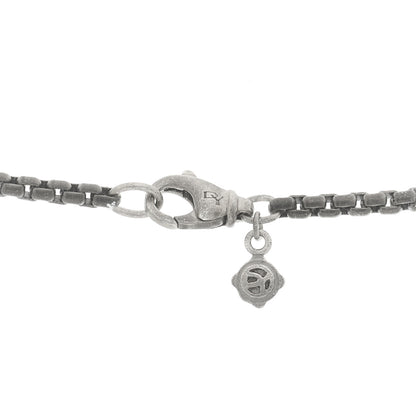 David Yurman Darkened Sterling Silver 2.7mm Box Chain Necklace 32" 4 of 6