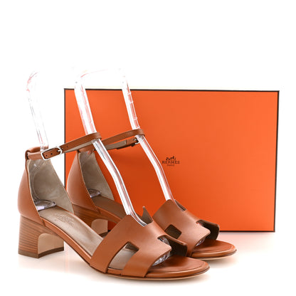 Hermes Calfskin Encens 50 Sandals 39 Naturel 10 of 10