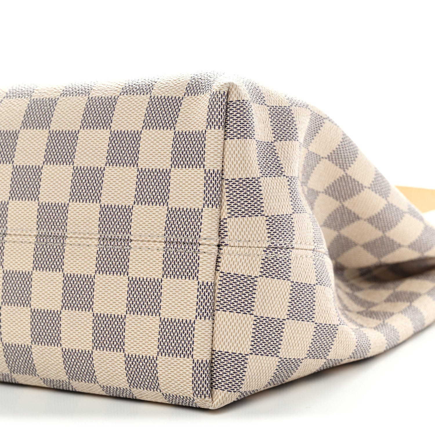 Louis Vuitton Damier Azur Graceful MM Rose Ballerine 11 of 13