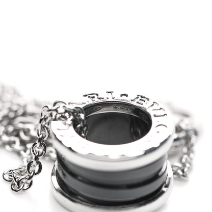Bulgari Sterling Silver Ceramic Save The Children Pendant Necklace 4 of 9