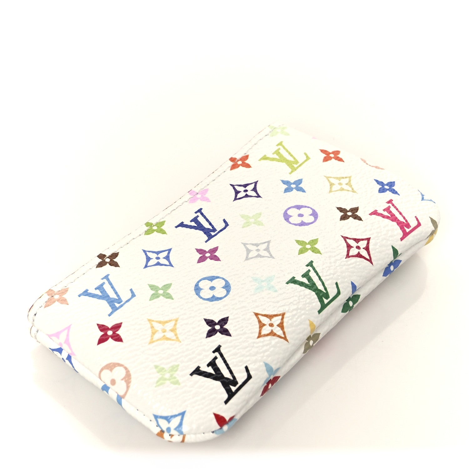 Louis Vuitton LV X TM Monogram Multicolor Key Pouch White 4 of 8