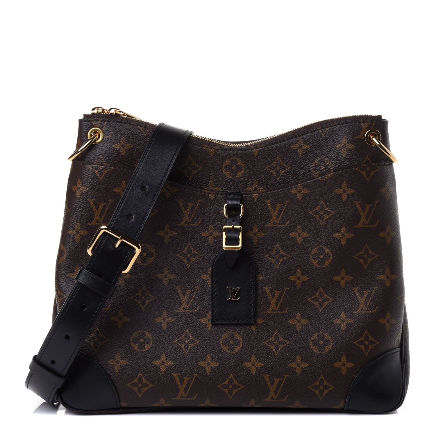 Louis Vuitton Monogram Odeon MM Black 1 of 4