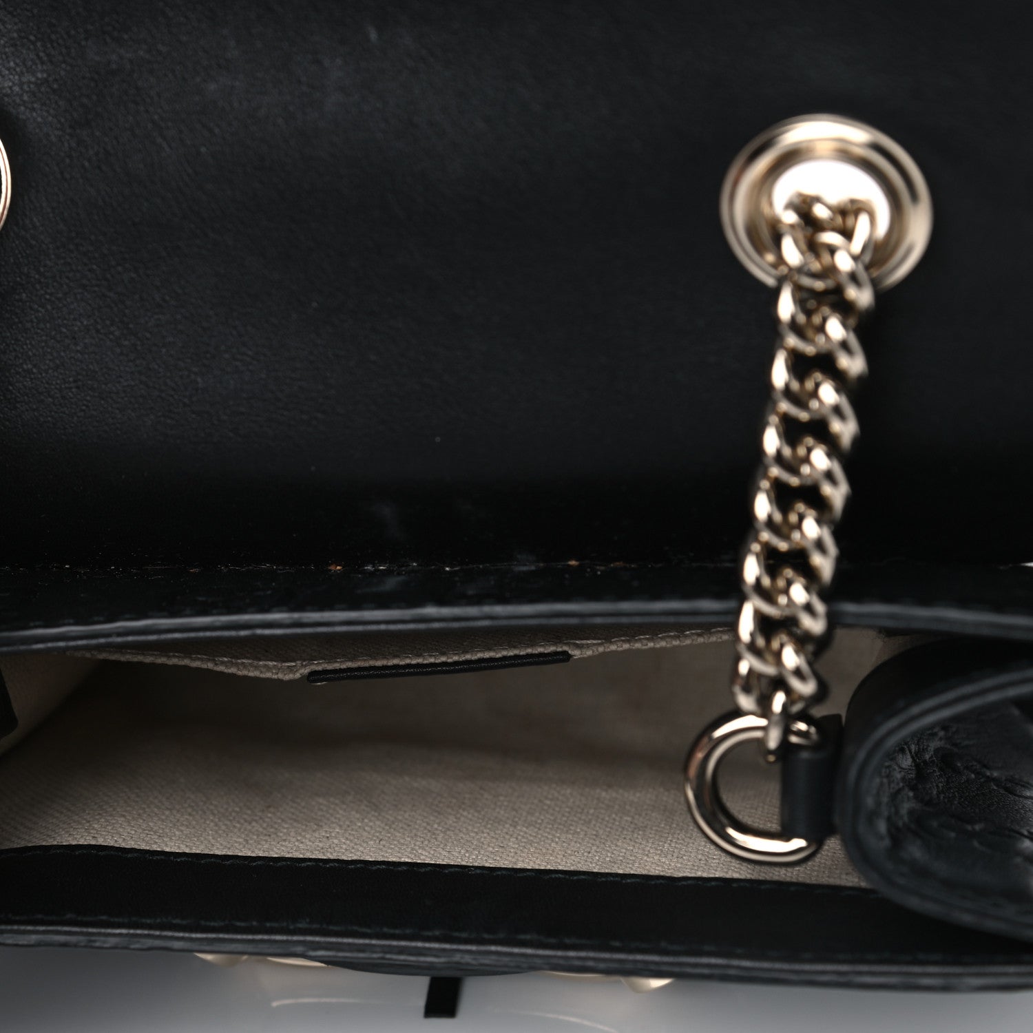 Gucci Guccissima Mini Emily Shoulder Bag Black 5 of 6
