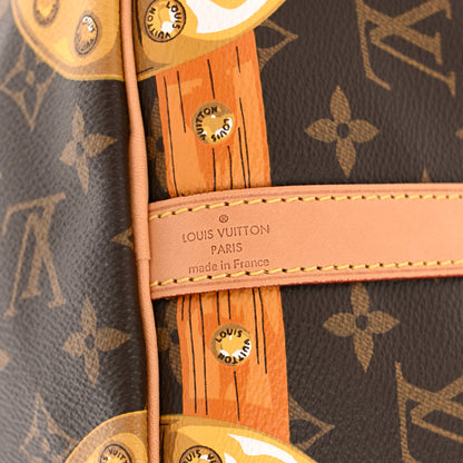 Louis Vuitton Monogram Summer Trunks Speedy Bandouliere 30 6 of 11