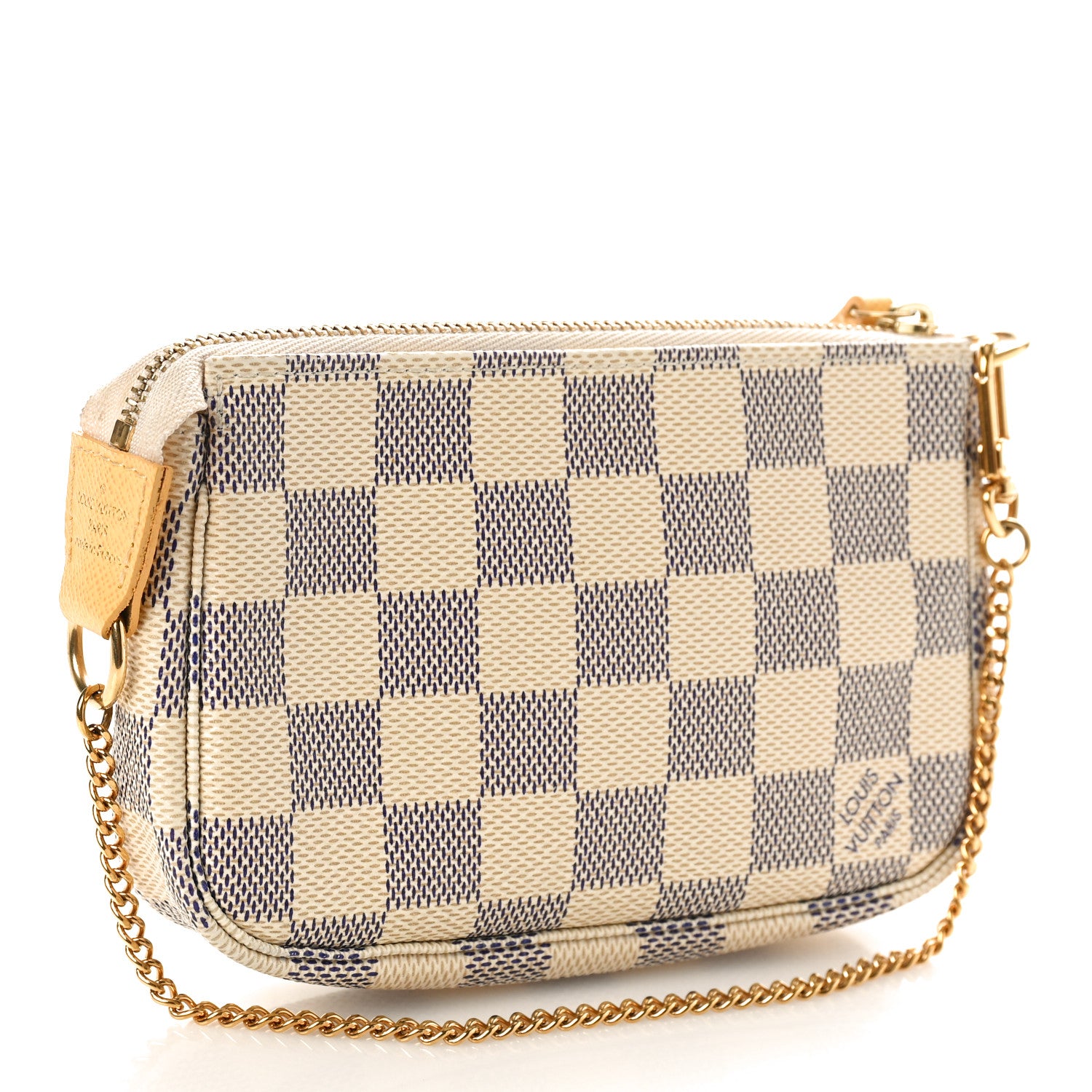 Louis Vuitton Damier Azur Illustre Mini Pochette Accessories 4 of 10