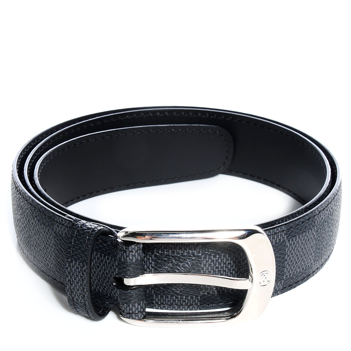 Damier Graphite Ellipse Belt 85 34