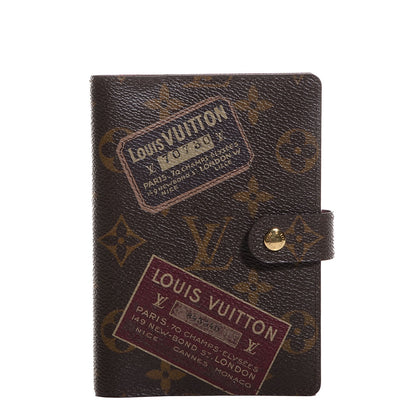Louis Vuitton Monogram Labels Small Ring Agenda Cover 1 of 9