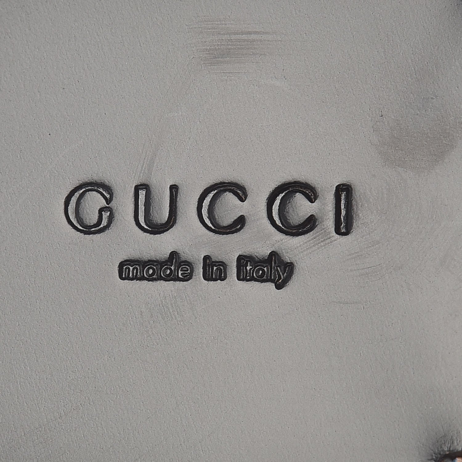 Gucci Calfskin Double G Thong Sandals 37 Shiny Electric Blue 10 of 11