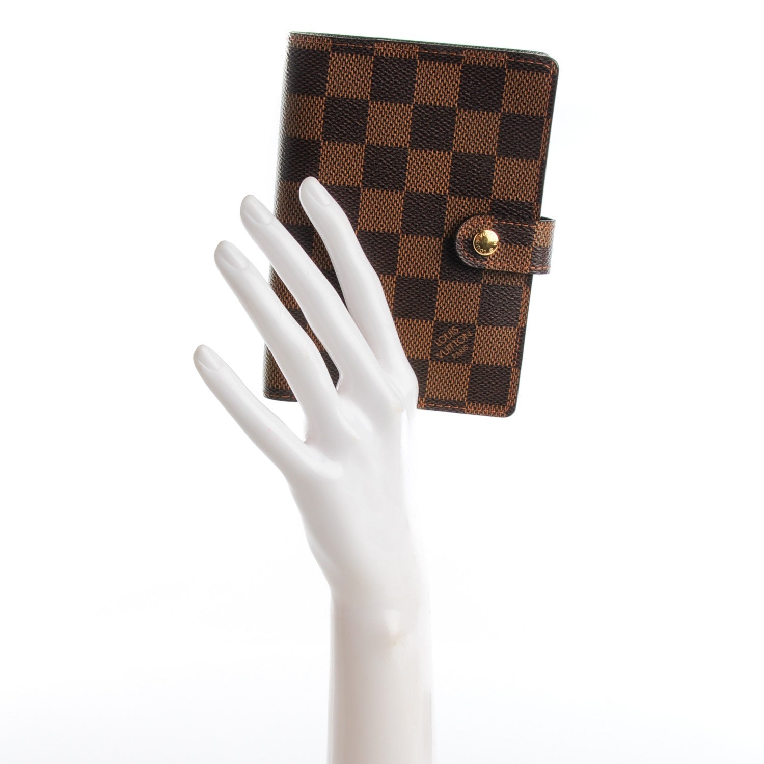 Louis Vuitton Damier Ebene Small Ring Agenda Cover 2 of 7