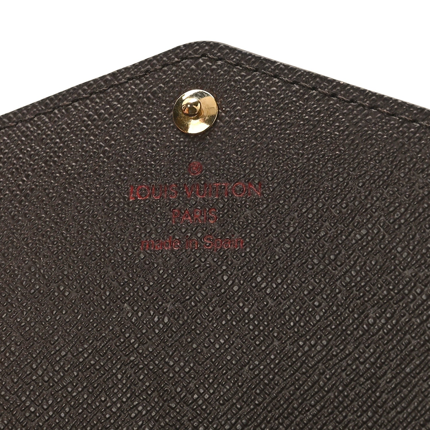 Louis Vuitton Damier Ebene Sarah Wallet NM 6 of 9