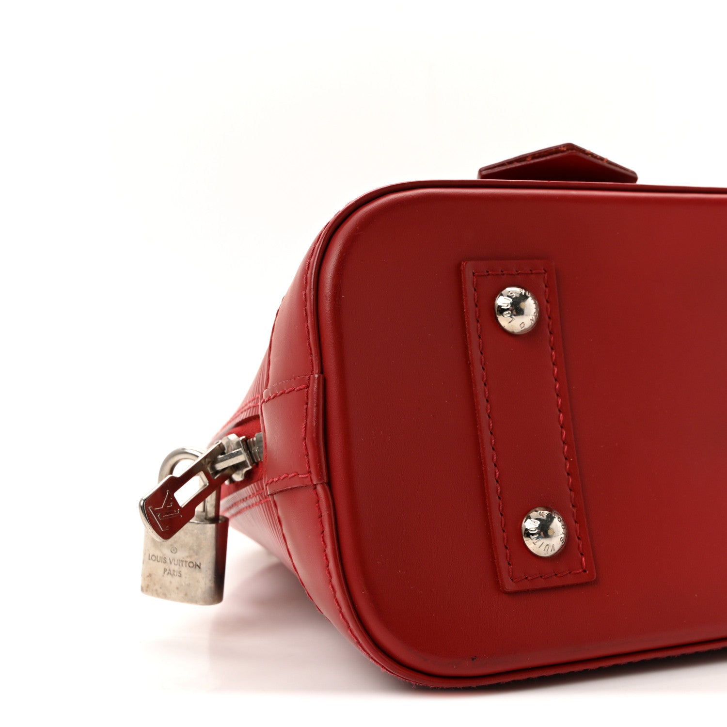 Louis Vuitton Epi Alma BB Carmine 8 of 9