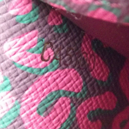 Louis Vuitton Monogram Leopard Sarah Wallet Rouge Fauviste 9 of 10