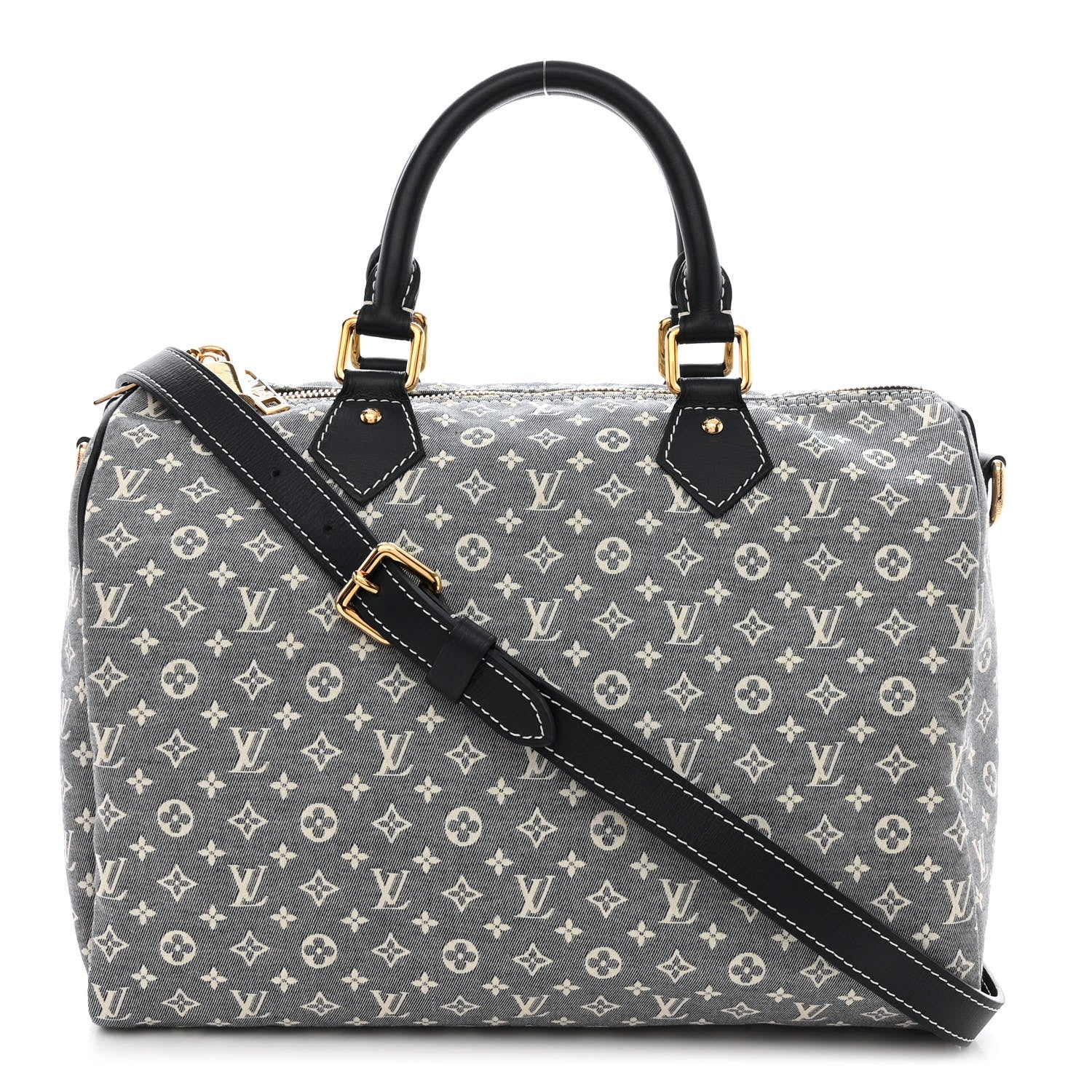 Louis Vuitton Monogram Idylle Speedy Bandouliere 30 Encre 1 of 9